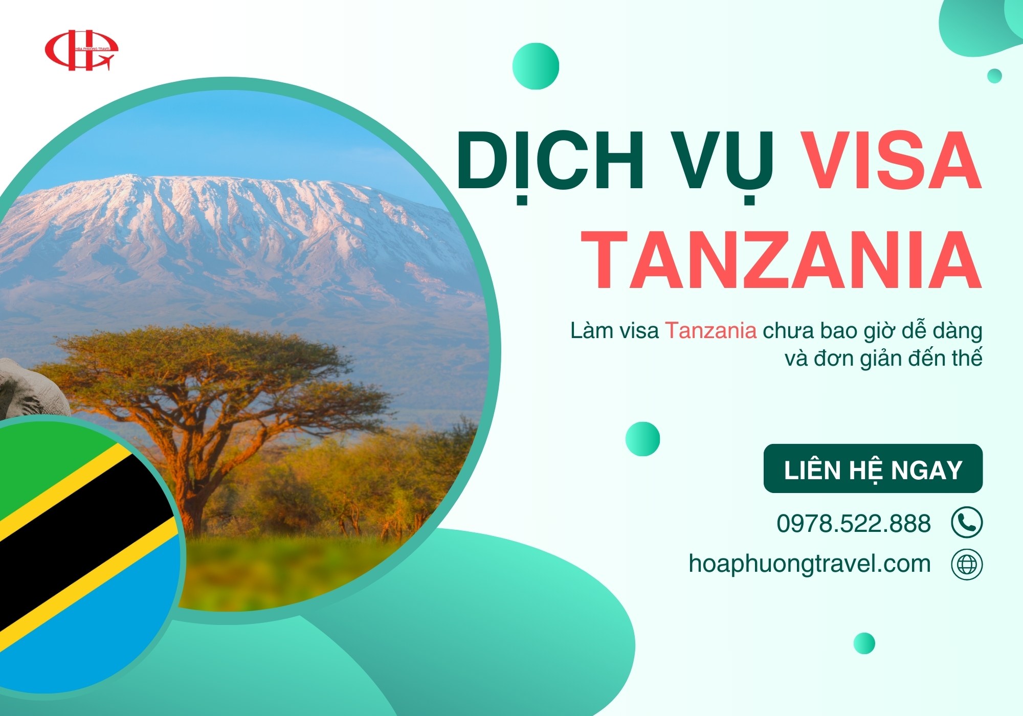 DỊCH VỤ TƯ VẤN VÀ LÀM VISA TANZANIA DU LỊCH