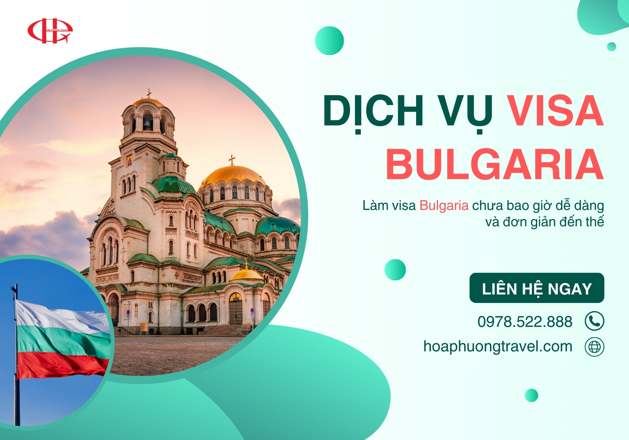 DỊCH VỤ XIN VISA BULGARIA DU LỊCH VÀ CÔNG TÁC