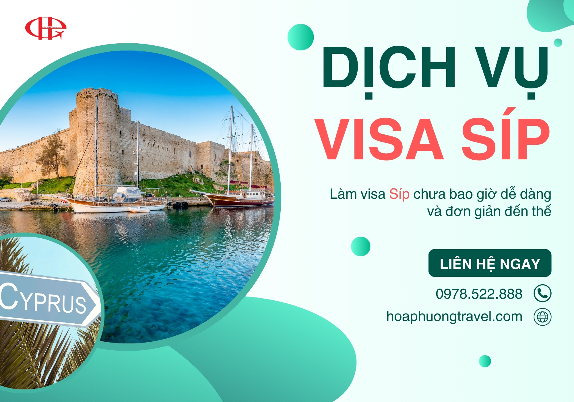 DỊCH VỤ XIN VISA SÍP DU LỊCH & CÔNG TÁC