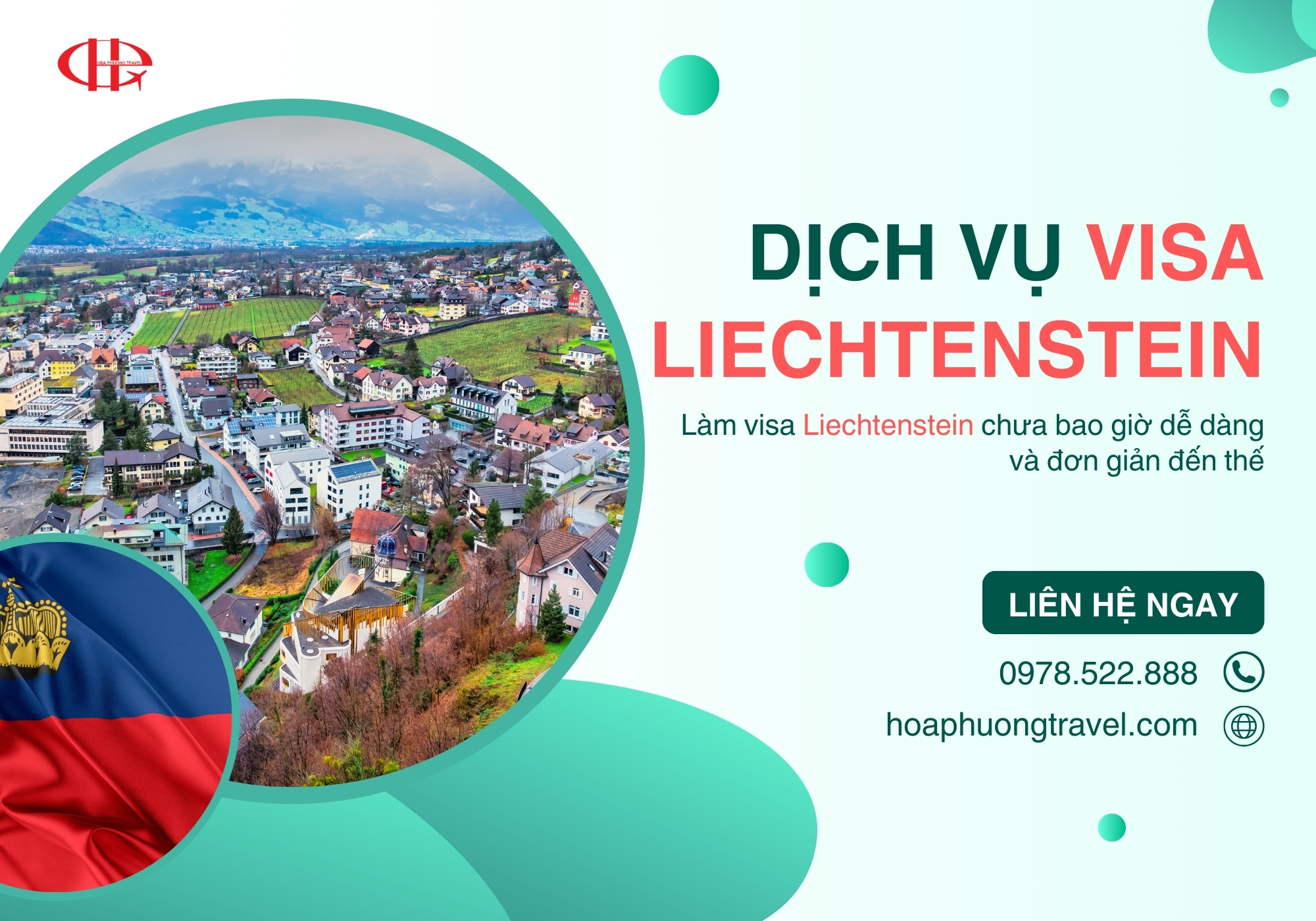 HỖ TRỢ XIN VISA LIECHTENSTEIN DU LỊCH & CÔNG TÁC