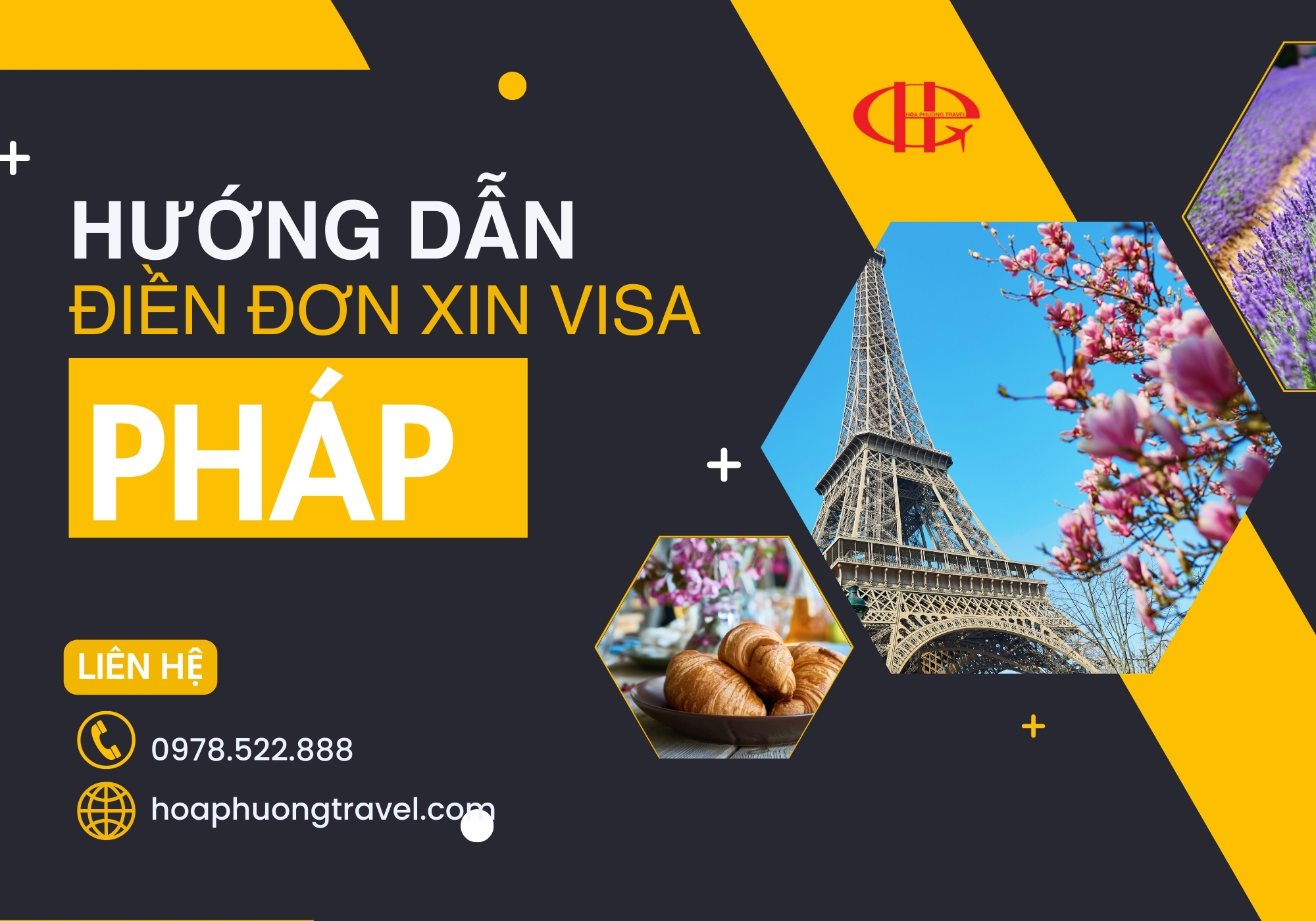 HƯỚNG DẪN ĐIỀN ĐƠN XIN VISA PHÁP CHI TIẾT