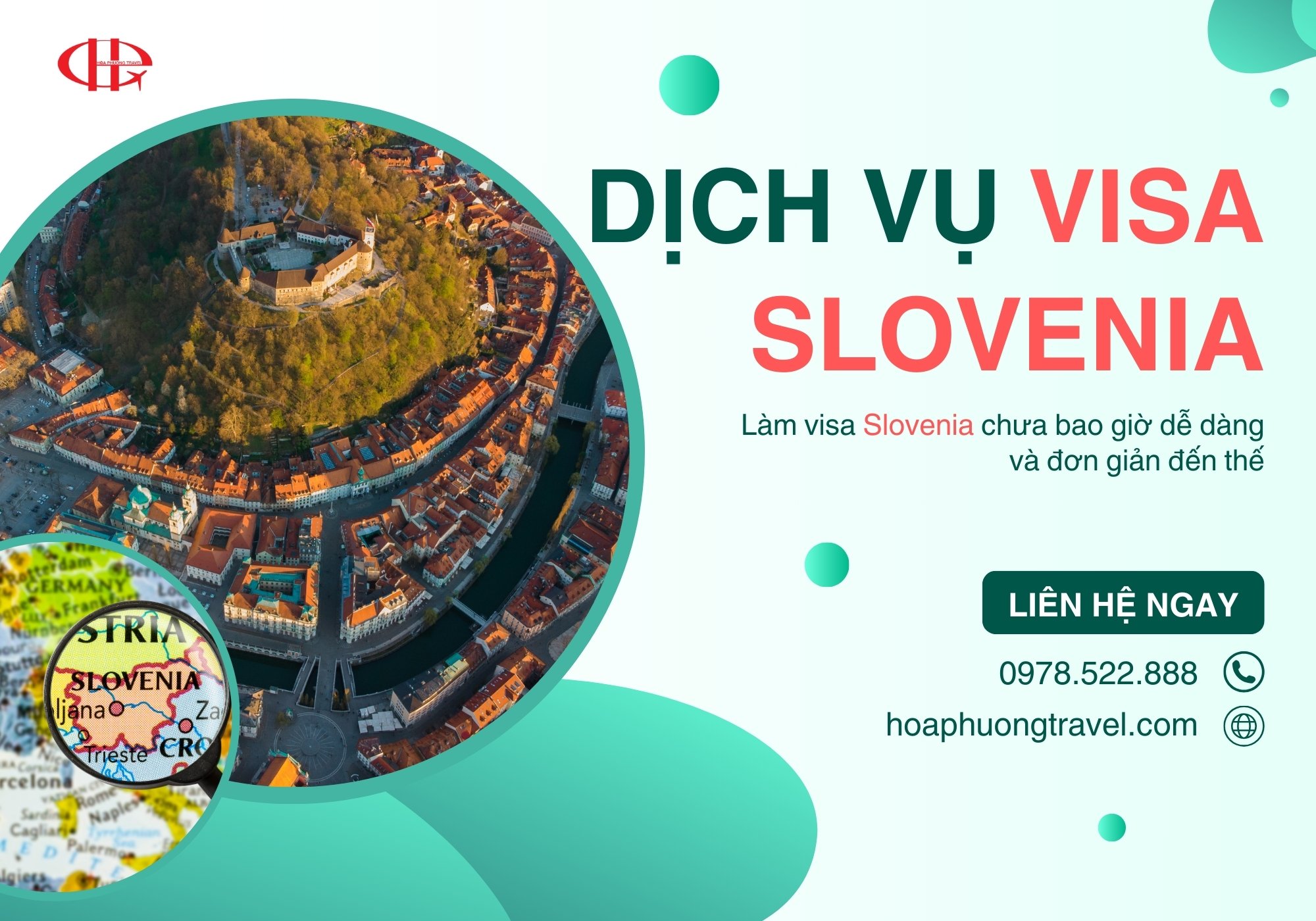 HỖ TRỢ XIN VISA SLOVENIA DU LỊCH, CÔNG TÁC & THĂM THÂN