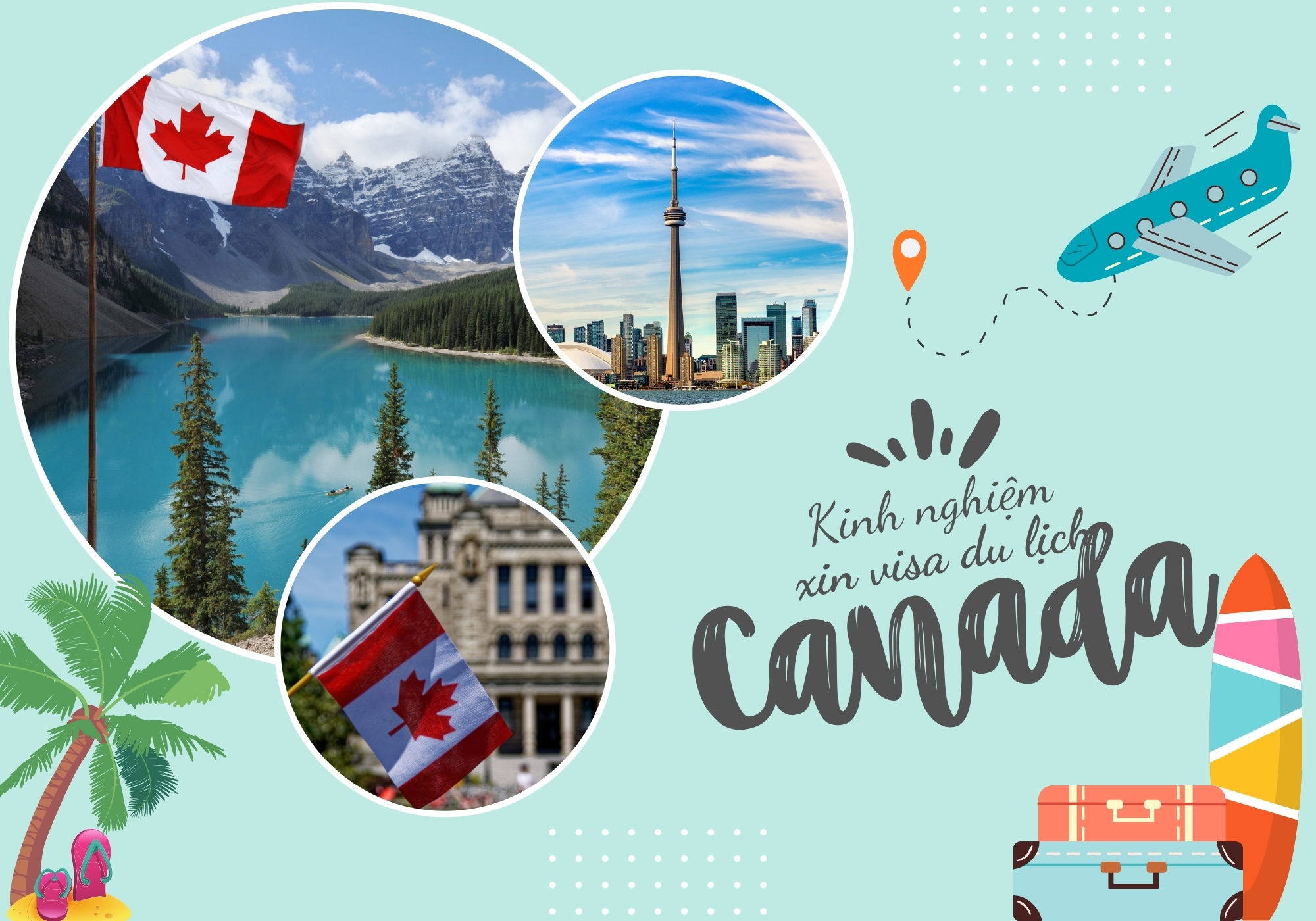 TẤT TẦN TẬT KINH NGHIỆM XIN VISA DU LỊCH CANADA MỚI NHẤT