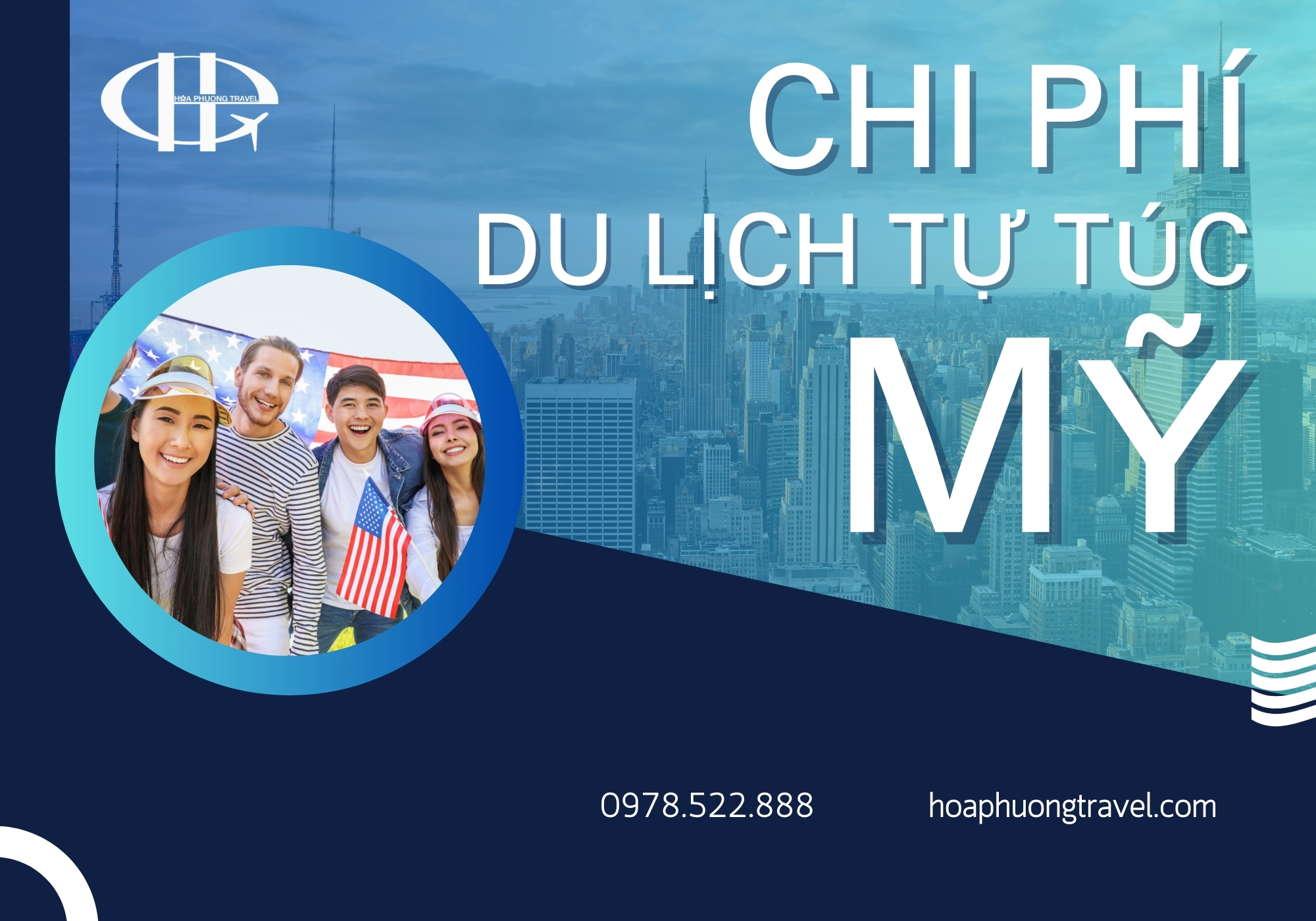 CHI PHÍ DU LỊCH MỸ TỰ TÚC